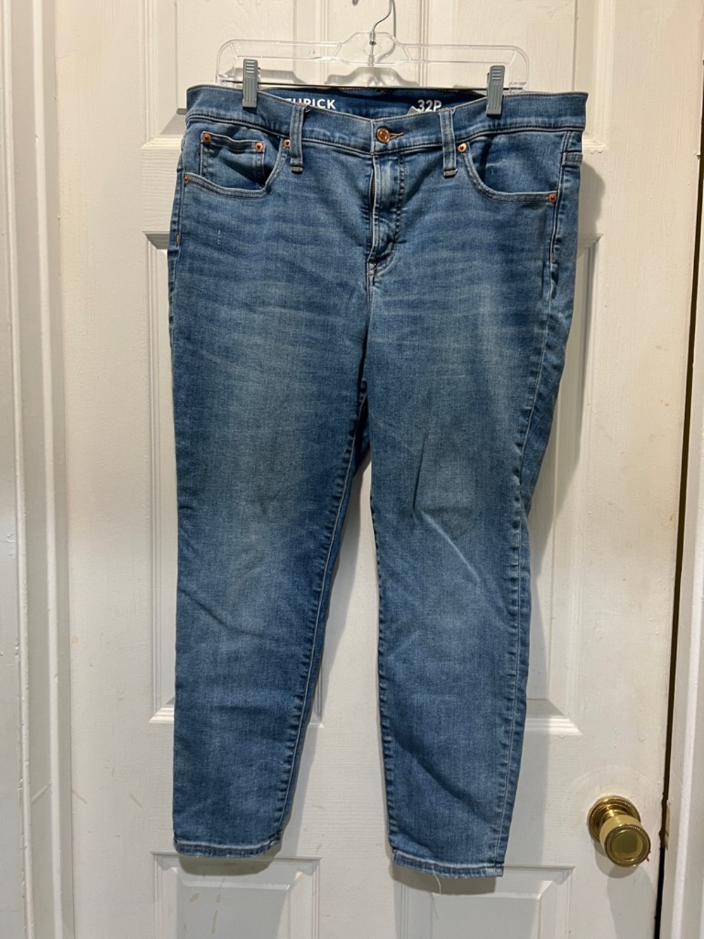 Toothpick by J. Crew Light Blue Ankle Jeans